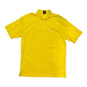 Men’s Nike yellow polo golf shirt in size L